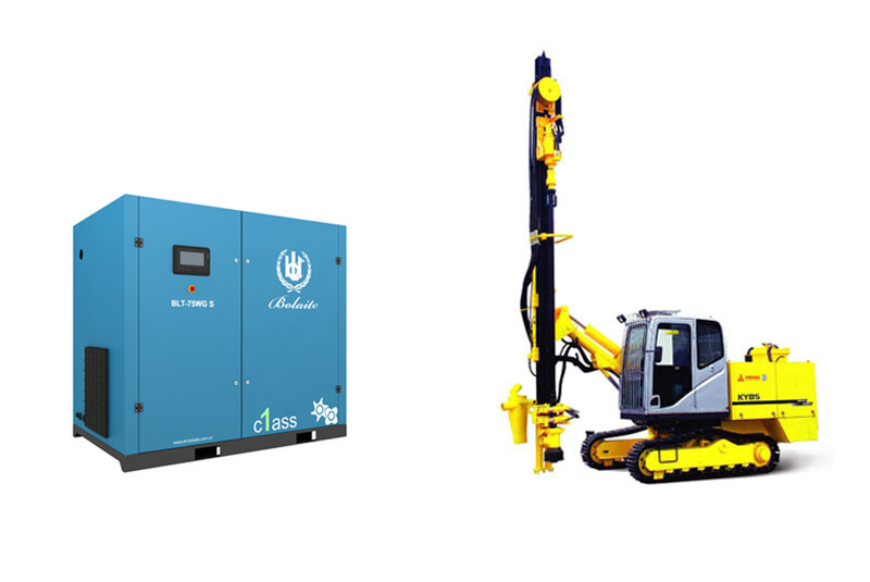 潛孔鉆機配套專用空壓機